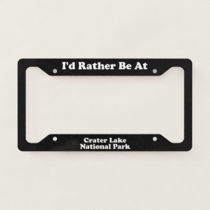Crater Lake National Park - LPF License Plate Frame