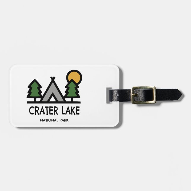 Crater Lake National Park Luggage Tag (Front Horizontal)