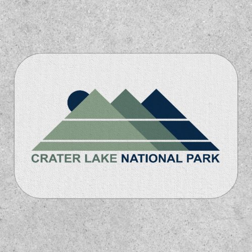 Crater Lake National Park Mountain Sun Patch
