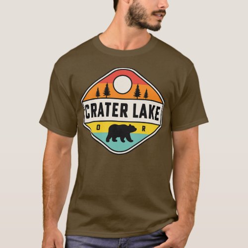 Crater Lake National Park Oregon Camping Hiking T_Shirt