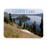 Crater Lake National Park Magnet | Button Magnet | Fridge Magnet | Kitchen  Magnet | Refrigerator Magnet