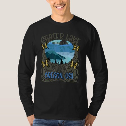 Crater Lake National Park Oregon Nature  Hiking Ca T_Shirt