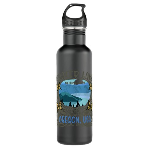 Crater Lake National Park Oregon Nature Lover Hiki Stainless Steel Water Bottle