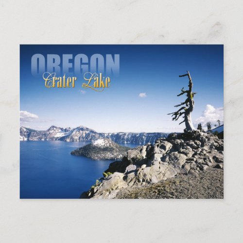 Crater Lake National Park Oregon Postcard