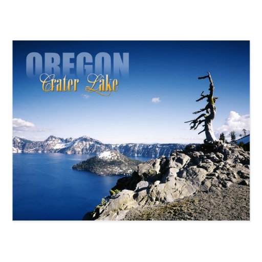 Crater Lake National Park, Oregon Postcard | Zazzle