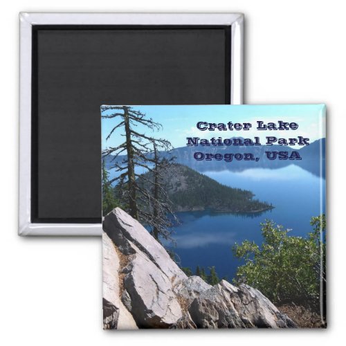 Crater Lake National Park Oregon USA Travel Magnet