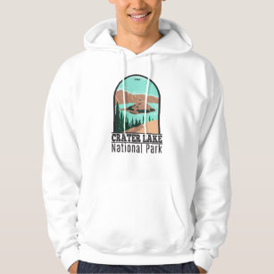 Crater Lake National Park Oregon Vintage Hoodie