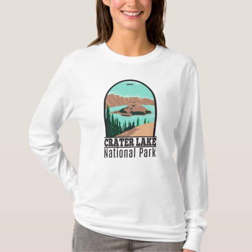 Crater Lake National Park Oregon Vintage T_Shirt