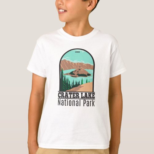 Crater Lake National Park Oregon Vintage T_Shirt