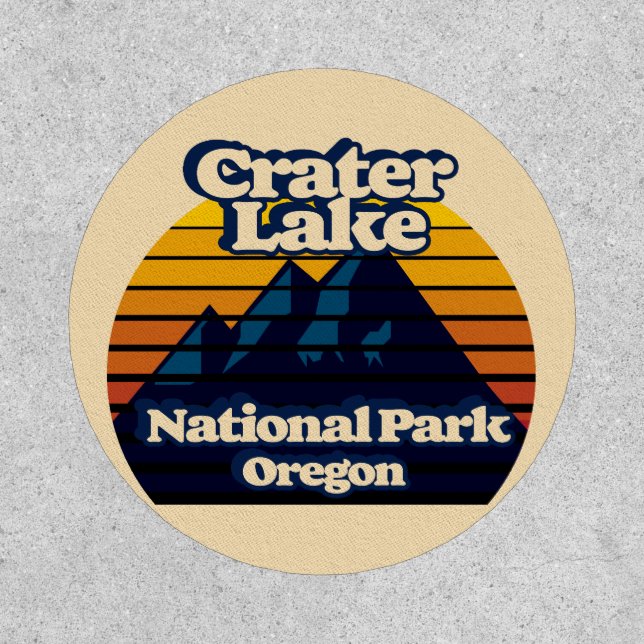 Crater Lake National Park Patch (Front)