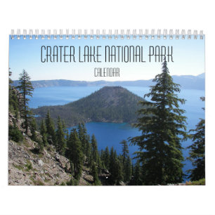 Crater Lake National Park Photographic Calendar