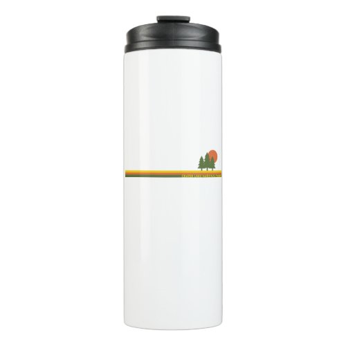 Crater Lake National Park Pine Trees Sun Thermal Tumbler