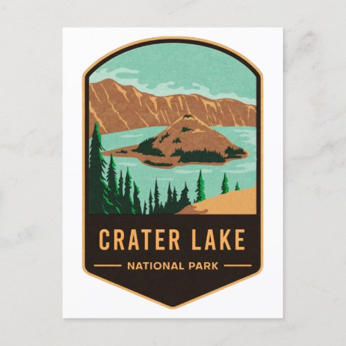 Crater Lake National Park Postcard