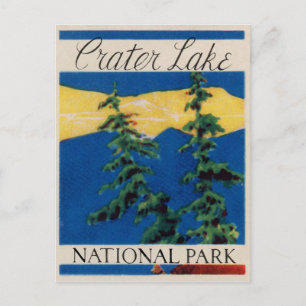 Crater Lake National Park Postcard