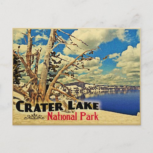 Crater Lake National Park Postcard