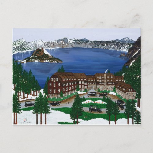 Crater Lake National Park Postcard