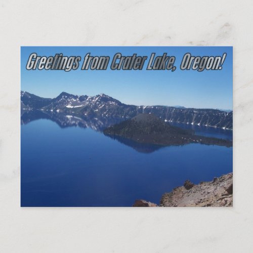 Crater Lake National Park Postcard