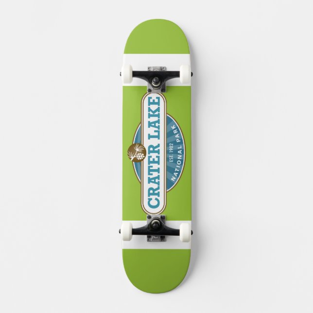 Crater Lake National Park Skateboard Deck (Front)