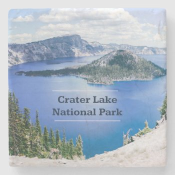 Crater Lake National Park Souvenir Coaster by YellowSnail at Zazzle