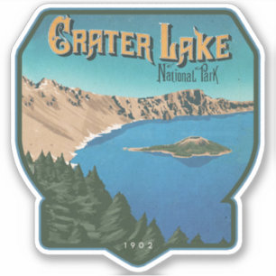 Crater Lake National Park Sticker