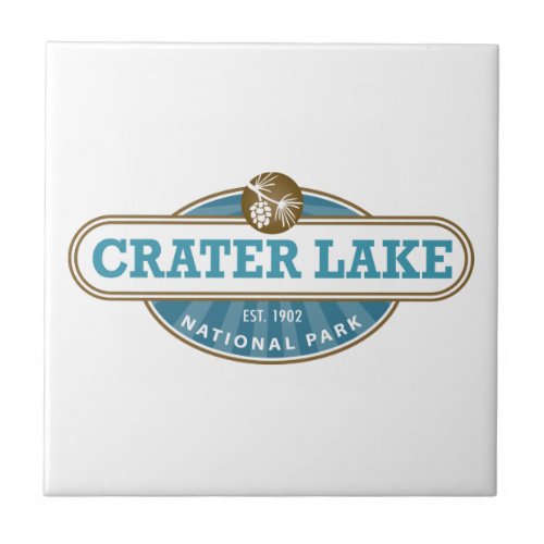 Crater Lake National Park Tile