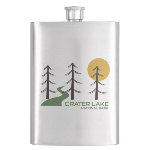 Crater Lake National Park Trail Flask