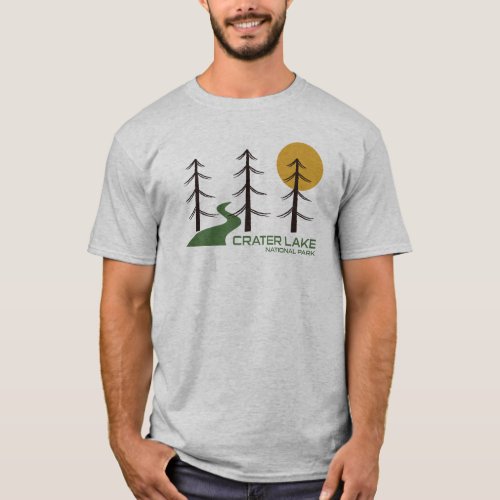 Crater Lake National Park Trail T_Shirt