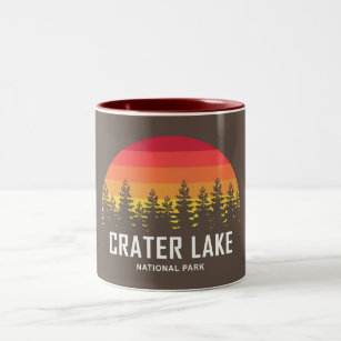 Crater Lake National Park Two-Tone Coffee Mug