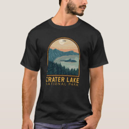 Crater Lake National Park Vintage Emblem T-Shirt
