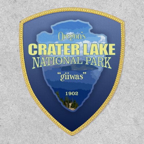 Crater Lake NP arrowhead  Patch