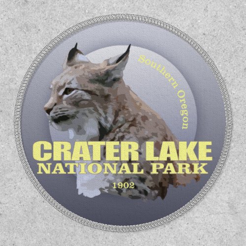 Crater Lake NP Lynx WT  Patch