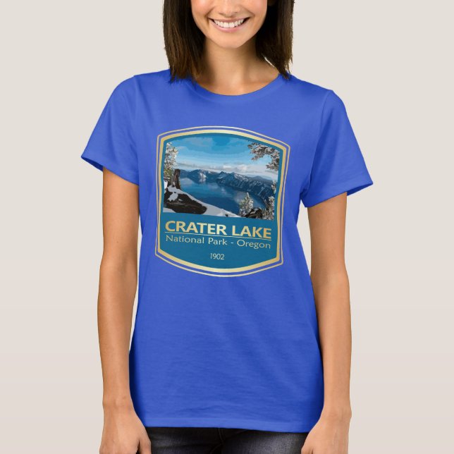 Crater Lake NP (PF1) T-Shirt (Front)