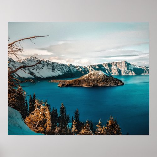 Crater Lake of Southern Oregon Poster