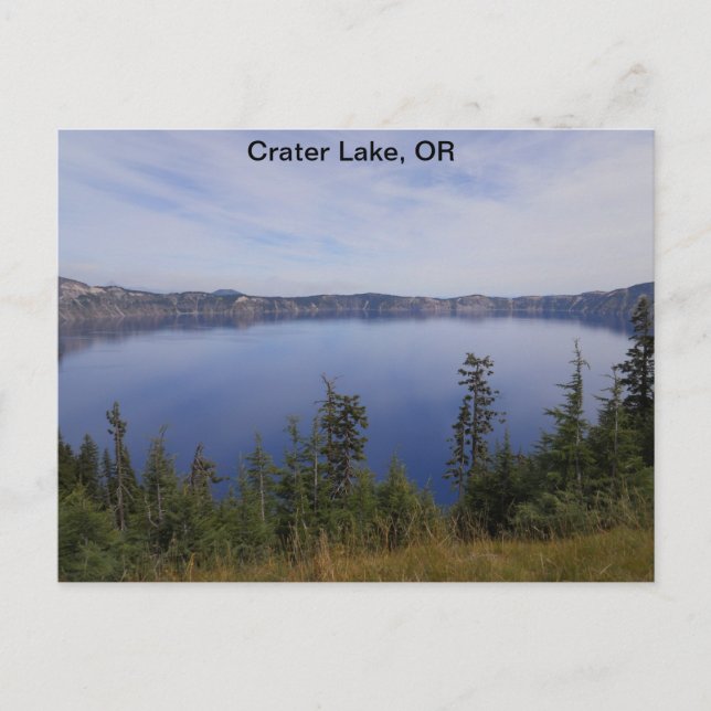 Crater Lake, OR Postcard (Front)
