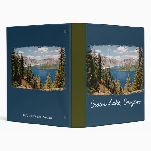 Crater Lake Oregon Binder