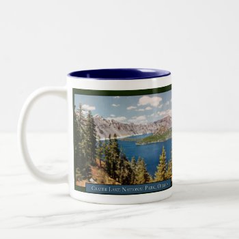 Crater Lake Oregon Coffee Mug by vintageamerican at Zazzle