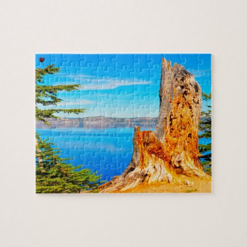 Crater Lake Oregon Jigsaw Puzzle