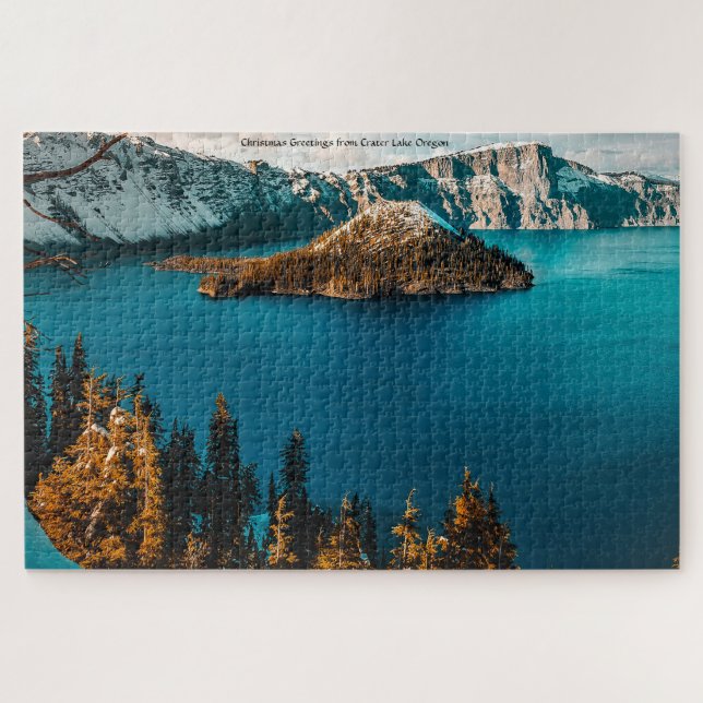 Crater Lake Oregon. Jigsaw Puzzle (Horizontal)