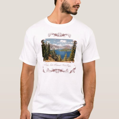 Crater Lake Oregon Mens Shirt