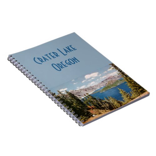 Crater Lake Oregon Notebook