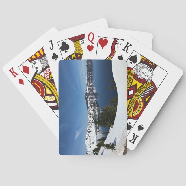 Crater Lake, Oregon Poker Cards (Back)