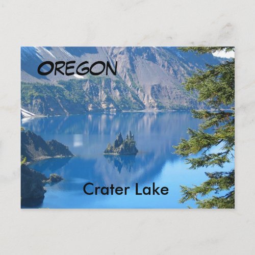 Crater Lake Oregon Postcard