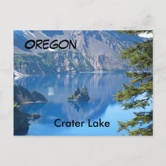 Crater Lake, Oregon Postcard (Front)