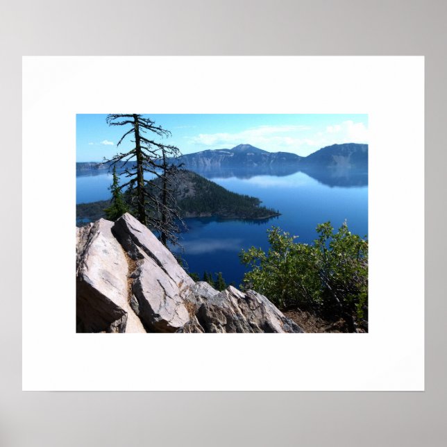 Crater Lake Oregon Poster (Front)