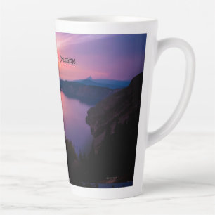 Crater Lake Oregon Sunset Tall Mug