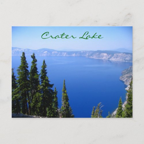 Crater Lake Postcard