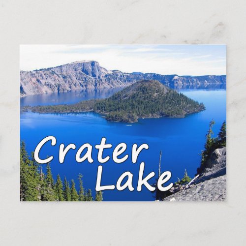 Crater Lake Postcard