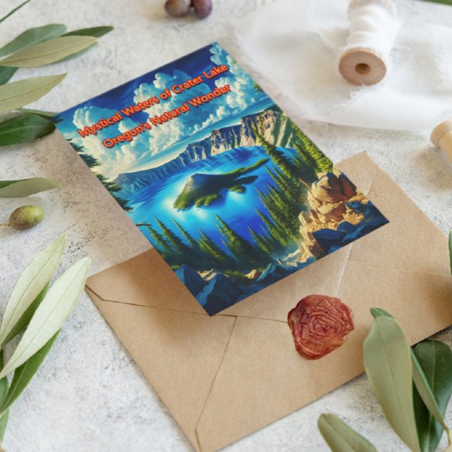 Crater Lake Serenity Postcard (Creator Uploaded)