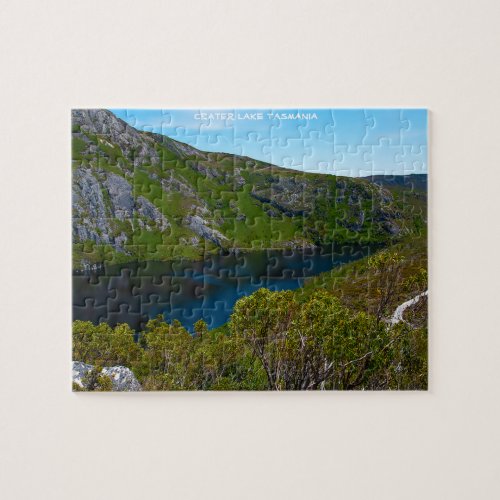 Crater Lake Tasmania Jigsaw Puzzle