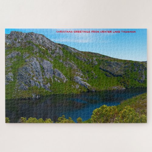 Crater Lake Tasmania Jigsaw Puzzle